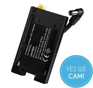 Ledzilla DLOBML-BS Akku-Schuh für NP-F Akkus