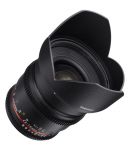 Samyang 16mm T2.2 VDSLR II Objektiv für Canon EF Seitlich