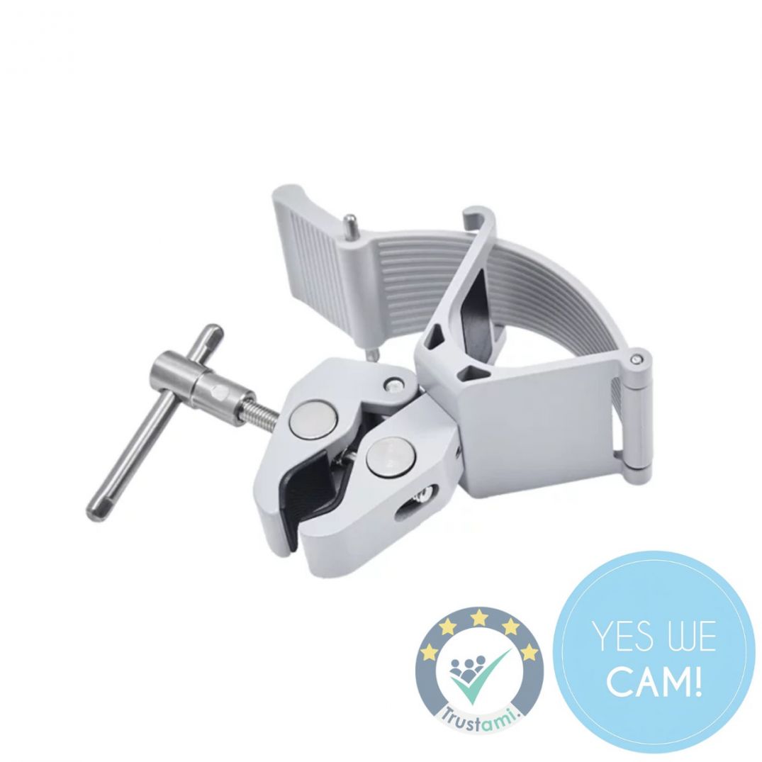 Amaran Peak Light Stand Clamp zur sicheren Befestigung des Akkus an Stativen