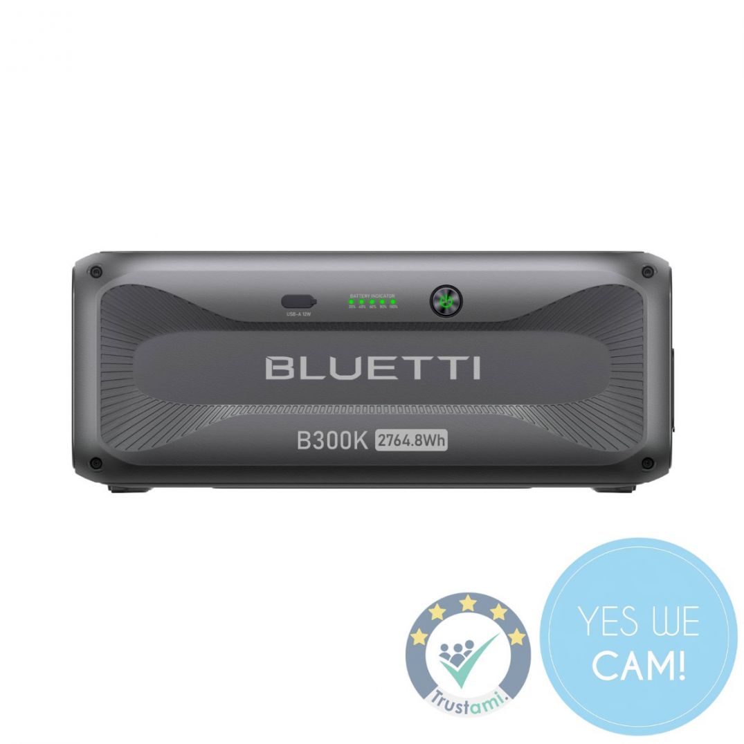 BLUETTI B300K Erweiterungsbatterie 2.764,8 Wh, Zusatzakku