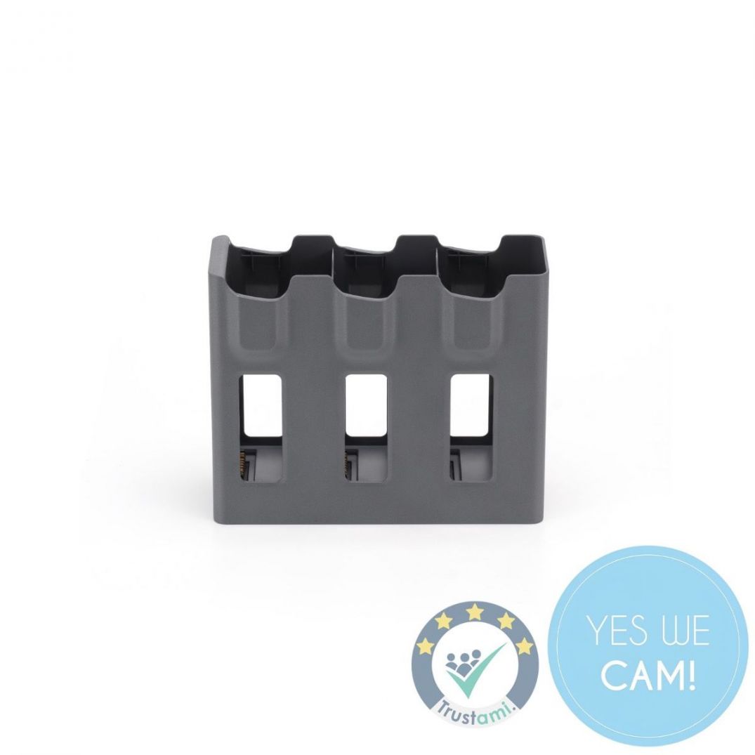 DJI Mavic 4 Pro Parallel Charging Hub, Akkuladegeraet, Frontansicht