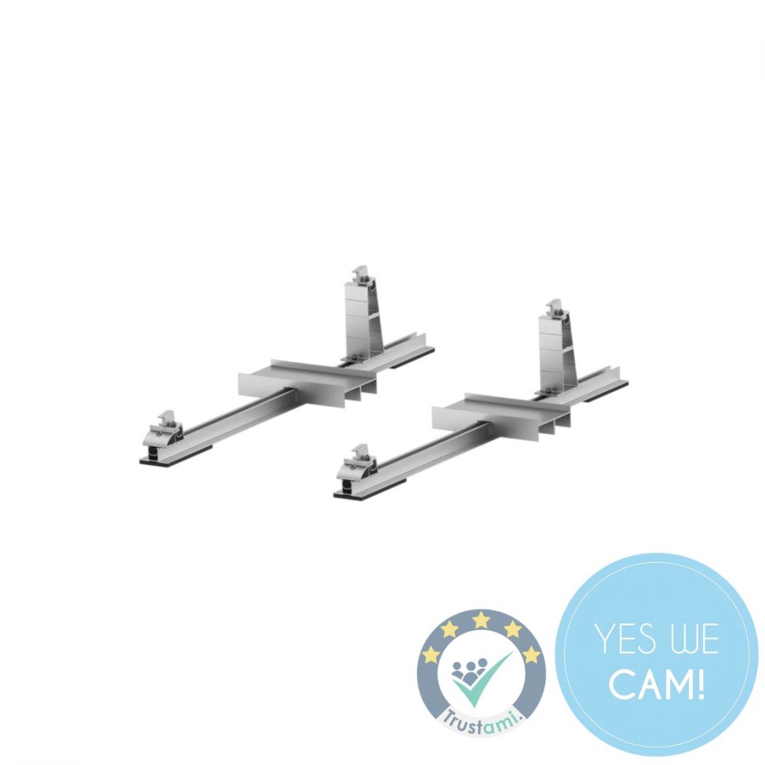 EcoFlow Bracket - Flat Roof Solarpanel Befestigung Flachdach