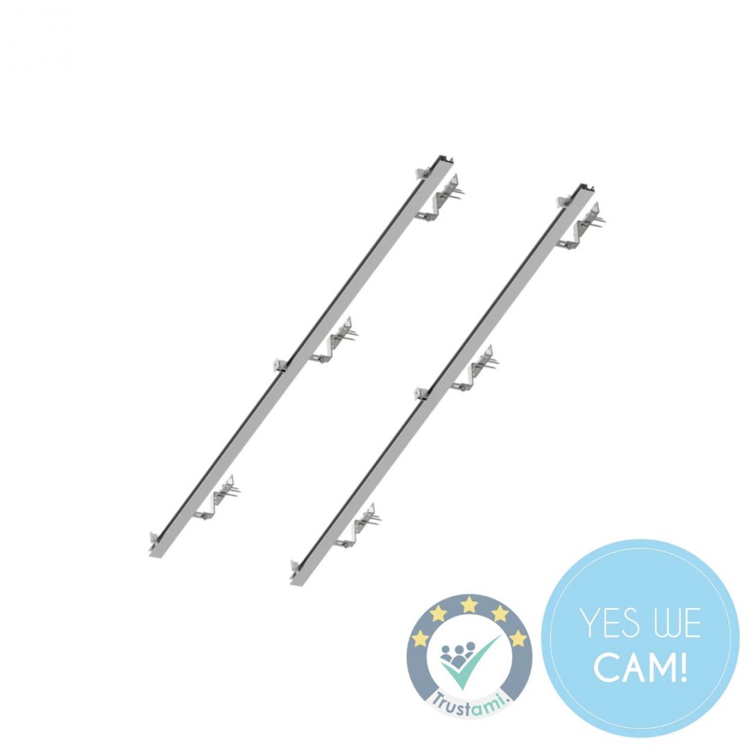 EcoFlow Bracket - Pitched Roof Solarmodule befestigen