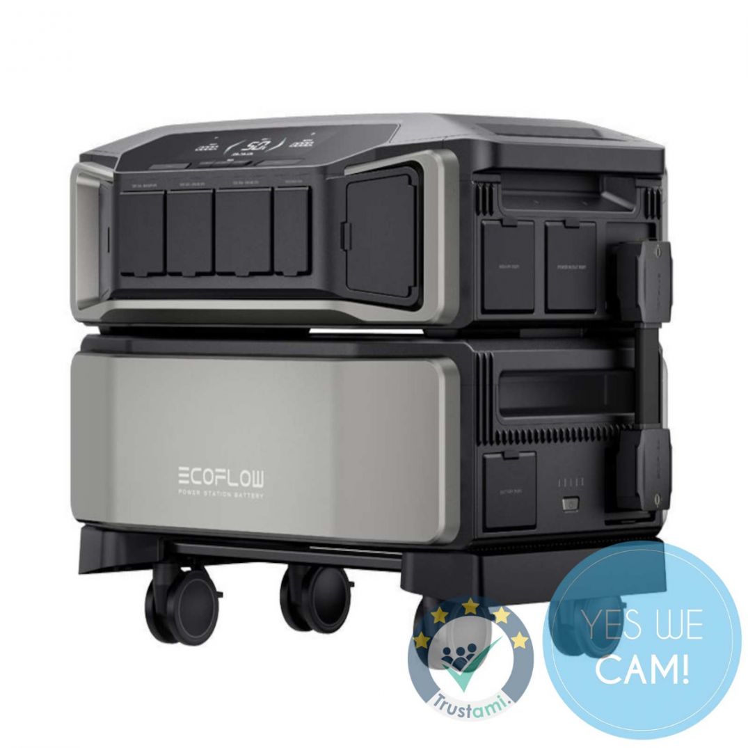 ECOFLOW Delta Pro Ultra Portable Powerstation + Extra Battery Notstromversorgung haus