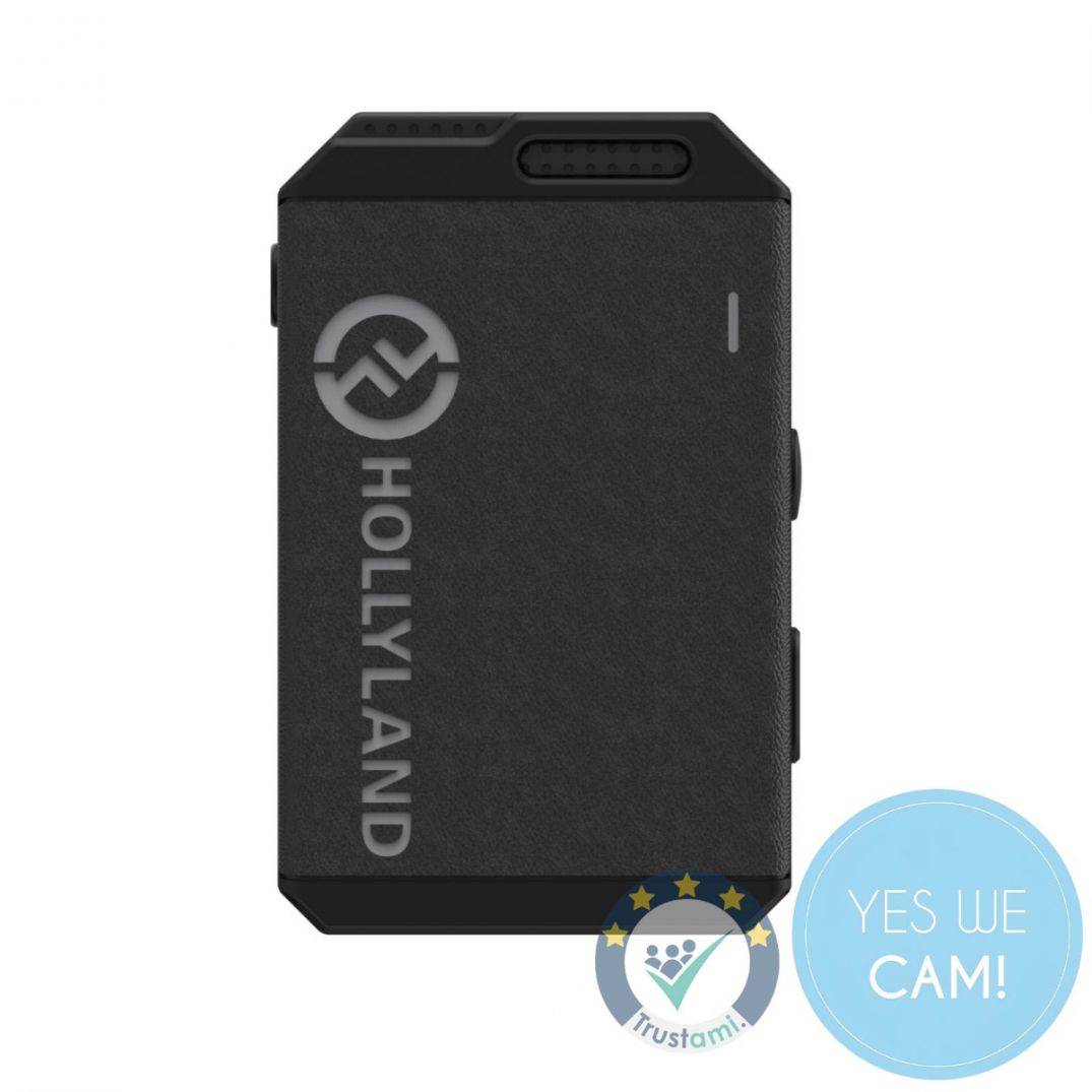 Hollyland LARK MAX TX - Black, Funksender, vorne