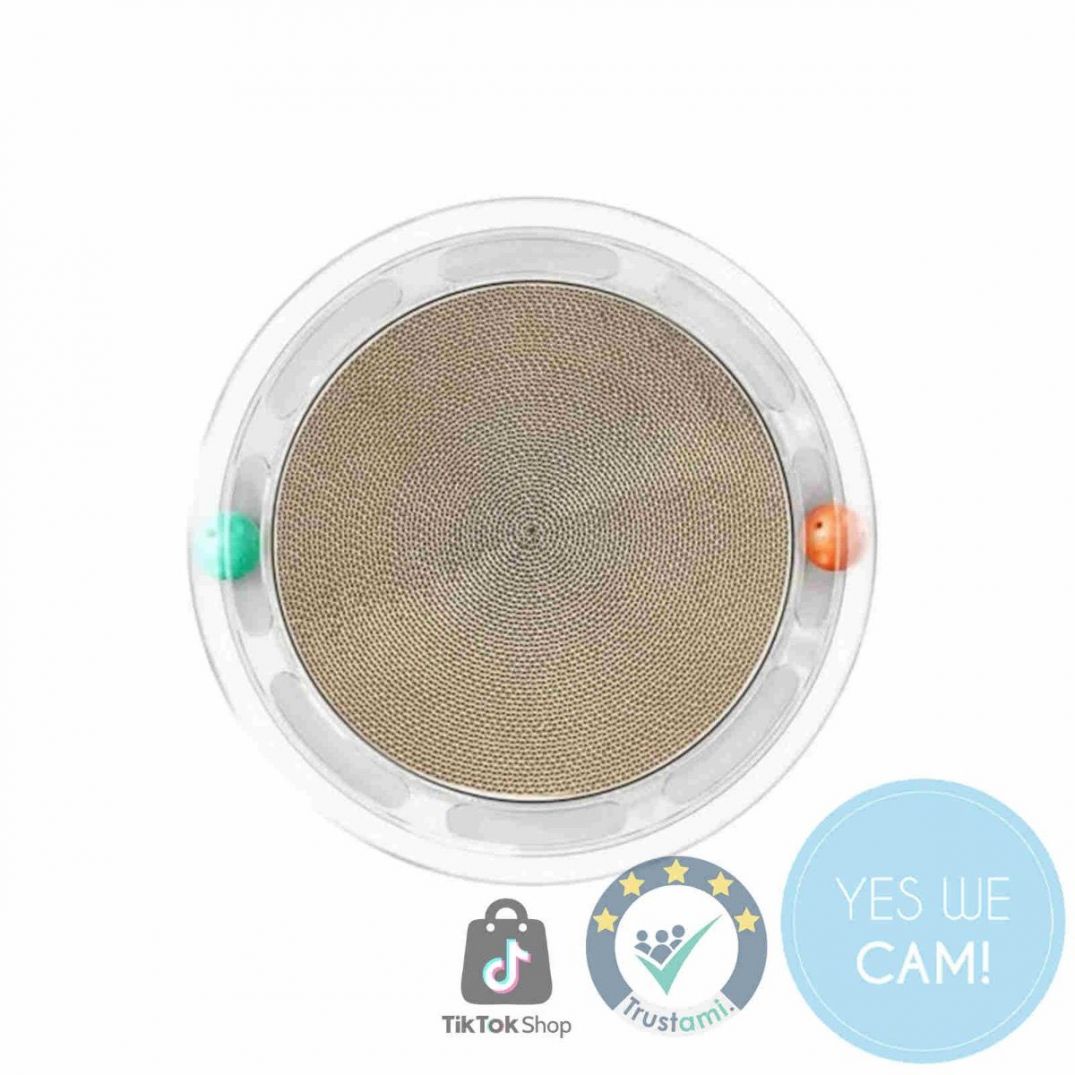 PETKIT 4 in 1 Kratzspielzeug und Körbchen für Katzen Multifunktional