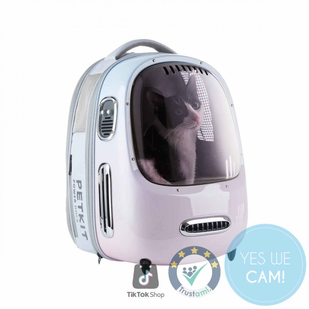 PETKIT Breezy Dome 2 Rosa Blau Frontansicht