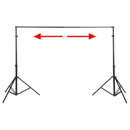 Walimex XXL Hintergrundsystem, 190-465cm