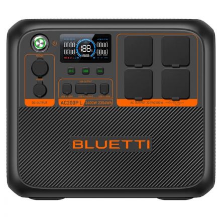 BLUETTI AC200PL Erweiterbare Powerstation 2400 W 2304 Wh - 0% MwSt. (gem. § 12 Abs. 3 UStG)*