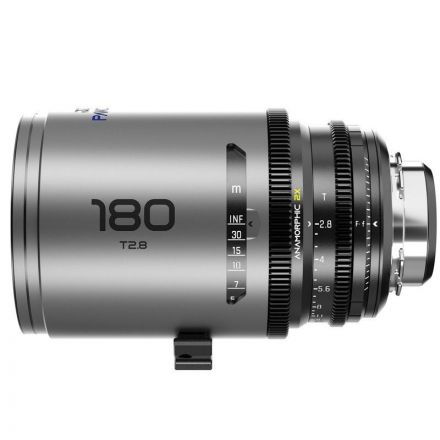 DZOFILM Pavo 2x anamorphic Prime 180mm T2.8 - Blue Coating - PL&EF mount - metric