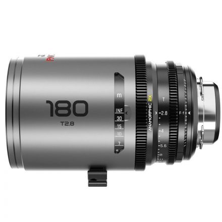 DZOFILM Pavo 2x anamorphic Prime 180mm T2.8 - Neutral Coating - PL&EF mount - metric