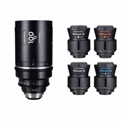 LAOWA Proteus Flex 2X Anamorphic 100mm T2 - Meters Arri PL Default + EF