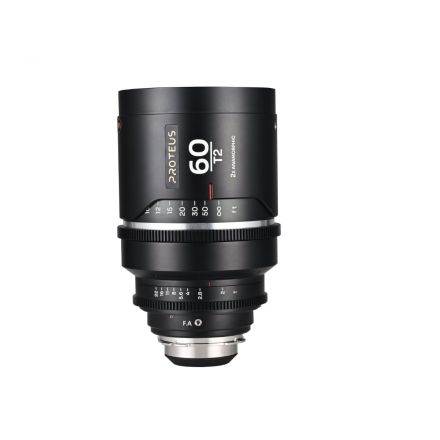 LAOWA Proteus Flex 2X Anamorphic 60mm T2 - Meters Arri PL Default + EF