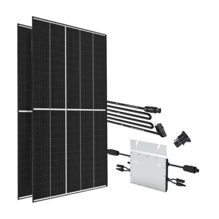 Offgridtec Balkonkraftwerk 850W HM-600 Trina Solar Vertex S Mini-PV Solaranlage