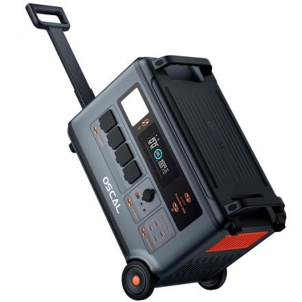 OSCAL PowerMax 3600 Portable Power Station - 0% MwSt. (gem. § 12 Abs. 3 UStG)*