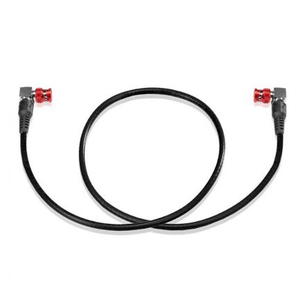 SHAPE 4K-12G SDI Coaxial Cable 24" 90 Degree Connectors