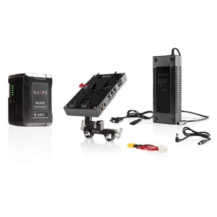 SHAPE 98 Wh Battery Kit D-Box Camera Power and Charger for Blackmagic URSA Mini, URSA Mini Pro