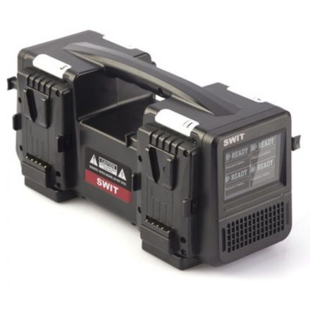 SWIT PC-P461S 4x100W Super Fast V-mount Charger