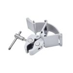 Detailaufnahme der Metallklemme mit Drehverschlussgriff