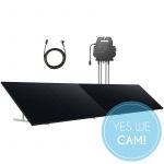 Anker SOLIX Balkonkraftwerk mit 2x RS50B Panel 540W + 1x Mikrowechselrichter 600W/800W + Bodenhalterungen Nachhaltig