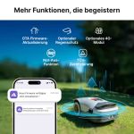 Maehroboter bewältigt Steigung bis 45 % im Einsatz