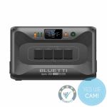 Bluetti Apex 300 Powerstation Frontansicht mit Display und AC-Ausgängen