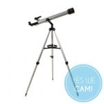 Byomic Einsteiger Refraktorteleskop 60/700 mit Koffer Teleskop Seitenansicht