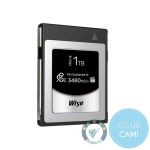 Wise CFX4-B PRO Mk-III CFexpress Karte 1TB in Aluminiumgehäuse