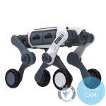 Roboterhund mit fortschrittlicher LiDAR-Technologie und hoher Beweglichkeit für industrielle Anwendungen.
