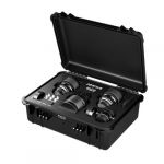 DZOFILM Pavo 2x Anamorphic 3-Lens Kit 28/40/75mm T2.1 für PL/EF Mount S35 metric - Blue Coating Set