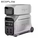EcoFlow Delta Pro 3 Anschlussfeld - übersichtlich mit USB, AC und DC Ports