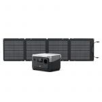 EcoFlow RIVER 2 Max + 110W Tragbares Solarpanel Stromversorgung