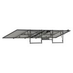 EcoFlow single axis solar tracker Solarmodul Halterung