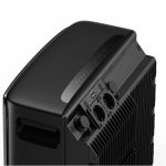 Wetterfester Einsatz der EcoFlow STREAM Ultra X im Außenbereich mit IP65-Schutz