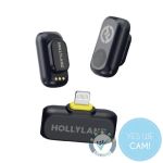 Hollyland LARK A1 Mini Duo Lightning Wireless Microphone, Lavalier-Mikrofon
