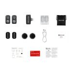 Hollyland LARK A1 Mini Duo Type-C Wireless Microphone, Lieferumfang