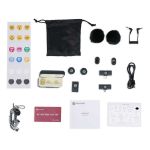 Hollyland LARK M2 Combo Version - Shine Charcoal, Lieferumfang