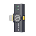 Hollyland LARK M2 Combo Version - Shine Charcoal, USB-C-Empfänger, vorne