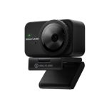 HOLLYLAND Lyra 4K Webcam – Mit Monitorhalterung montiert
