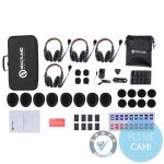 Hollyland Solidcom C1 Pro 4Set DH, Doppel-Ohr-Version