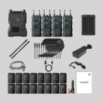 Hollyland Solidcom M1 Single Ear with 8 beltpacks, Lieferumfang