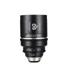 LAOWA Proteus Flex 2X Anamorphic 60mm T2 - Meters Arri PL Default + EF Schwarzes Cine-Objektiv Frontansicht