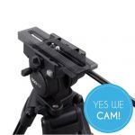 Libec TH-650EX Videostativ mit Fluid-Neiger kaufen