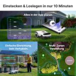 ANTHBOT Genie 1000 an der Ladestation mit Installationszubehör