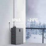 Marstek Jupiter C Plus Balkonkraft Speicher Gerät Vorderansicht mit Anzeige