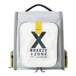 PETKIT Breezy X-Zone Katzen-Reisetasche Grau Transporttasche, Frontansicht