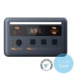 Oscal PowerMax 1800 im Einsatz beim Camping - versorgt Drohne und Kamera mit Strom