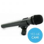 Sennheiser MD 46 Mikrofon - seitliche Darstellung