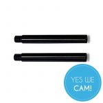 SHAPE Pair of Male-Female Rod (4 Inches) - 2ROD15MF4 Rohrverlängerungen