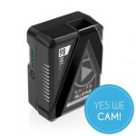 SHAPE two 14.8V 98WH Rechargeable Lithium-Ion V-Mount Batteries with Dual Charger robust